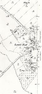 The western part of Lower End in 1901